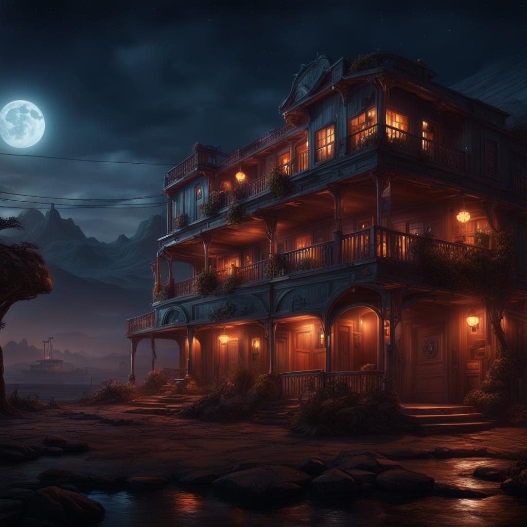 Fantasy Motel High Above Ground, Vallejo Style