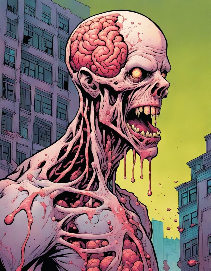 Sinister Zombie Approaching: Visceral Body Horror