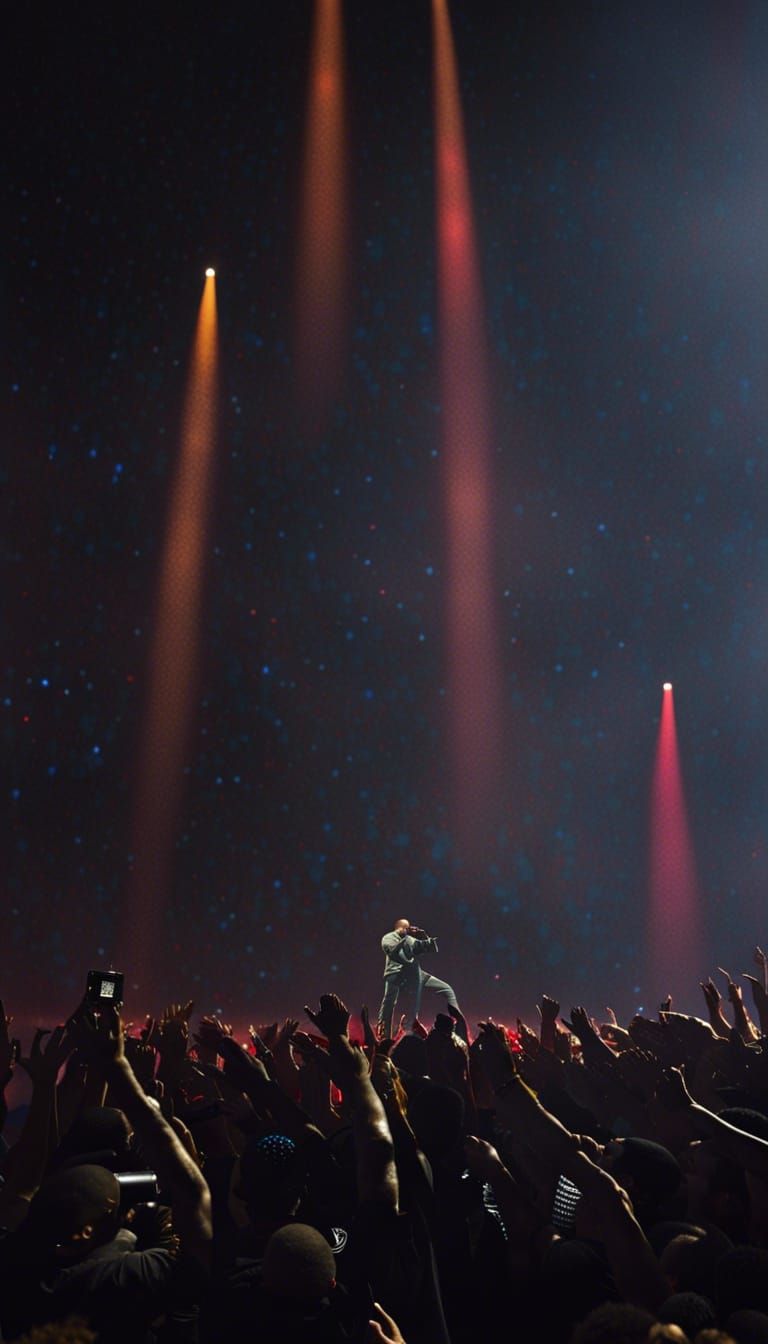 Kanye West and Drake Concert at The Coliseum