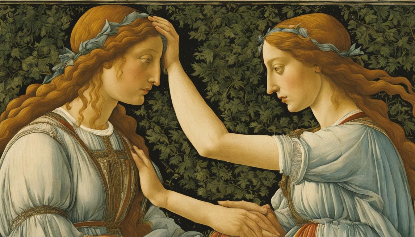Woman's Hands: A Renaissance-Style Oil Painting