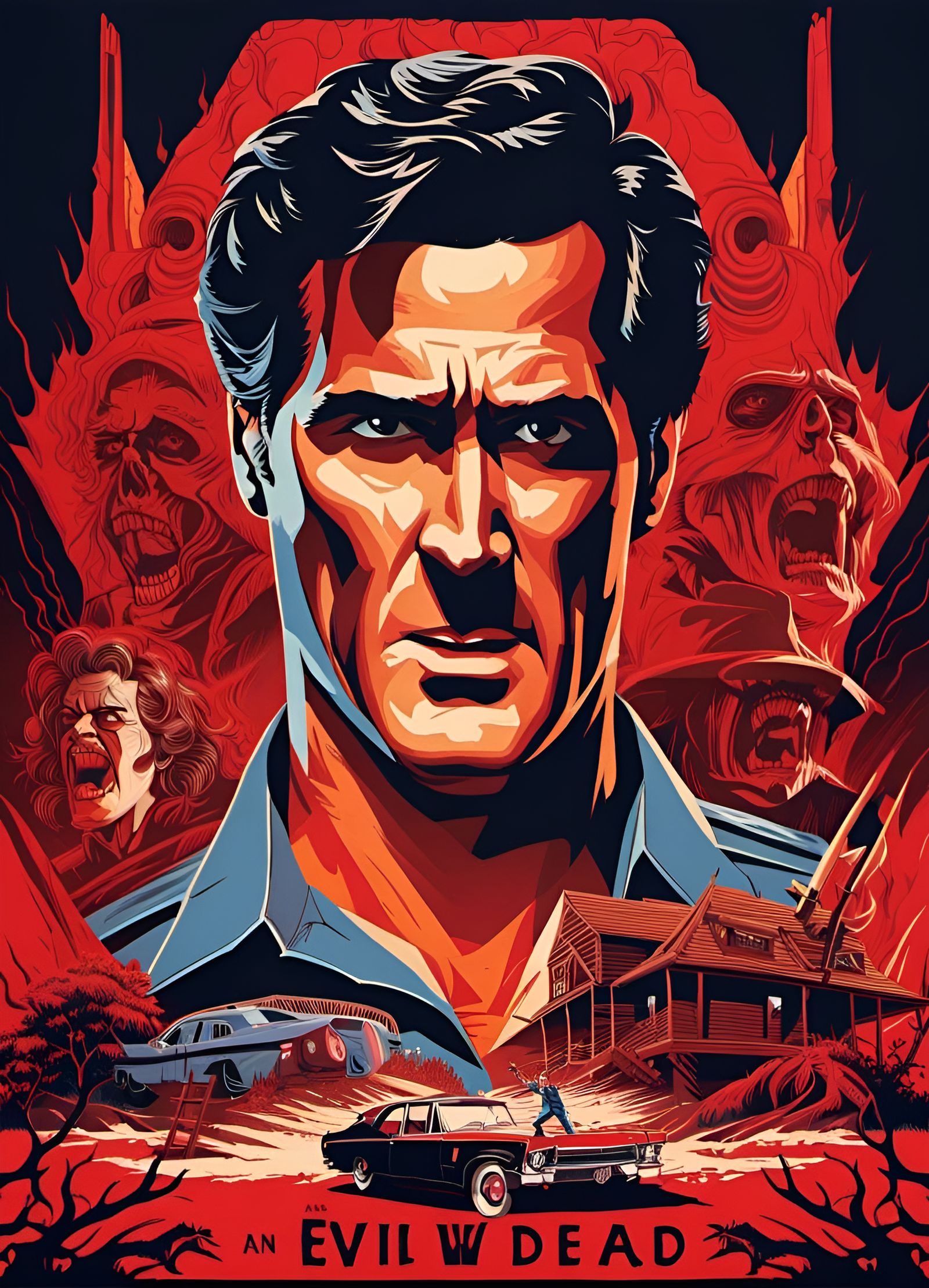 An Evil Dead Movie Poster