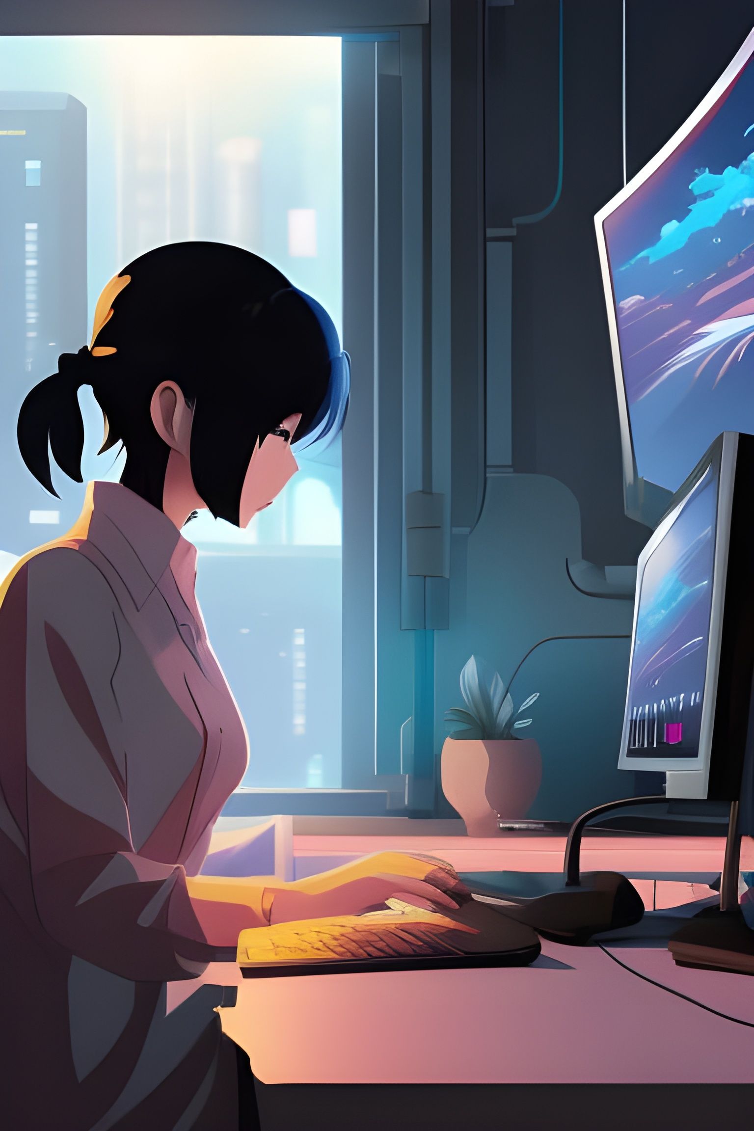 Lofi Gamer Girl