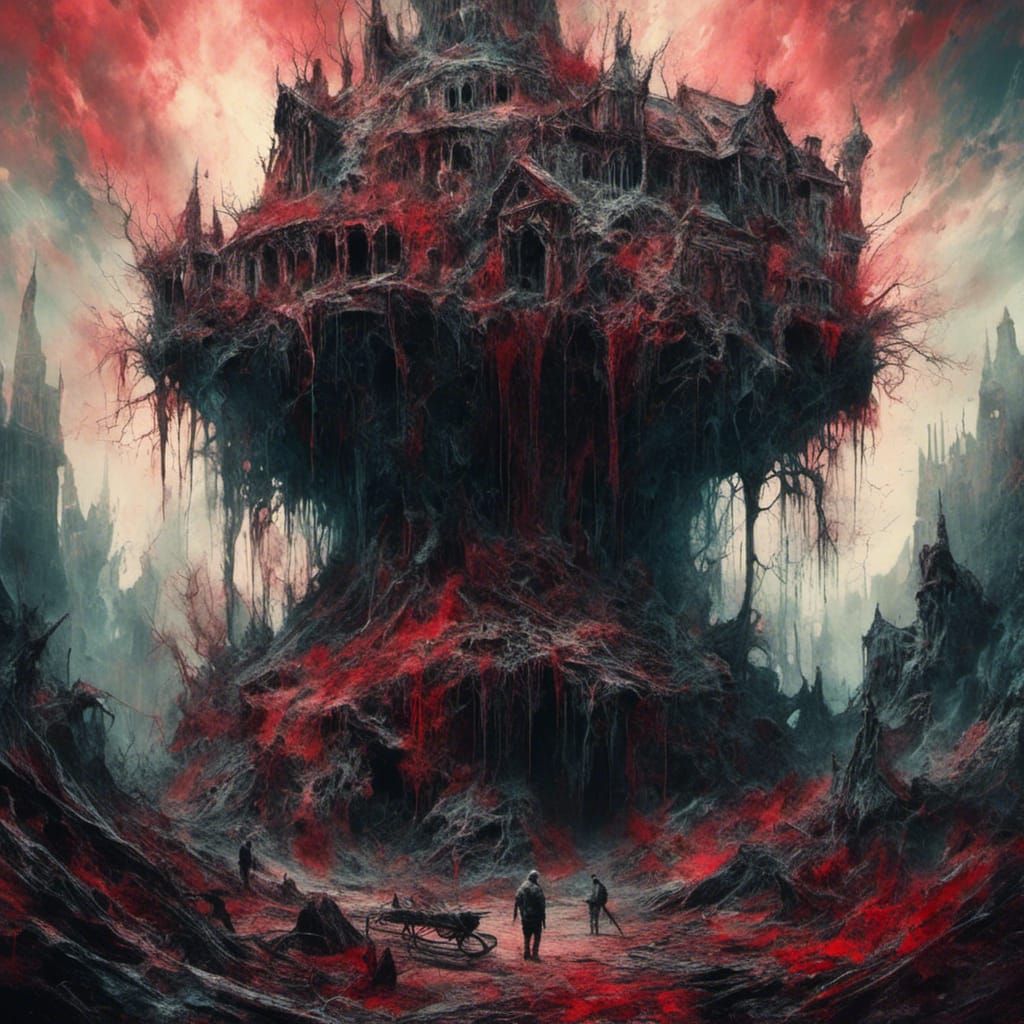 Fantastical Graffiti Art with Melting Textures