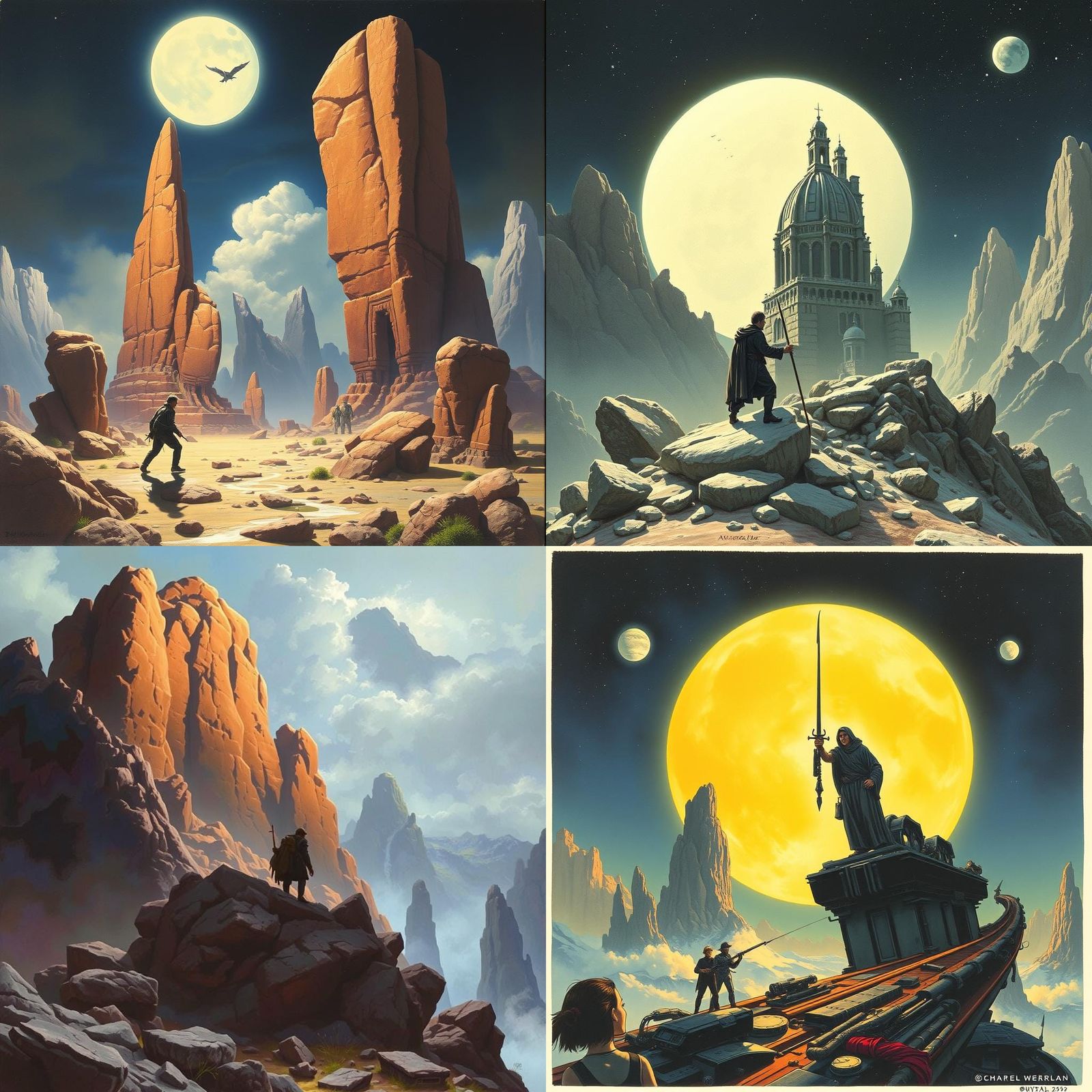 Surreal Art in the Style of Whelan