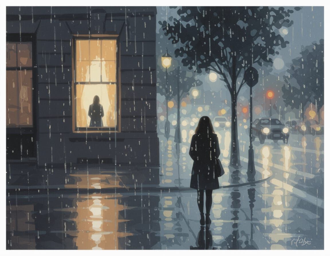 In the Border Between Positive and Negative Space, Was She E...