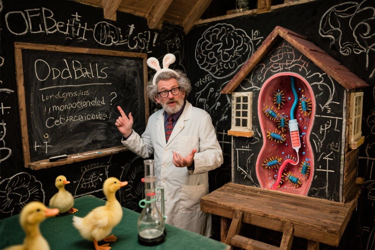 Professor Oddballs (in Bunsen-Buns) Explains Dream Ducks, an...