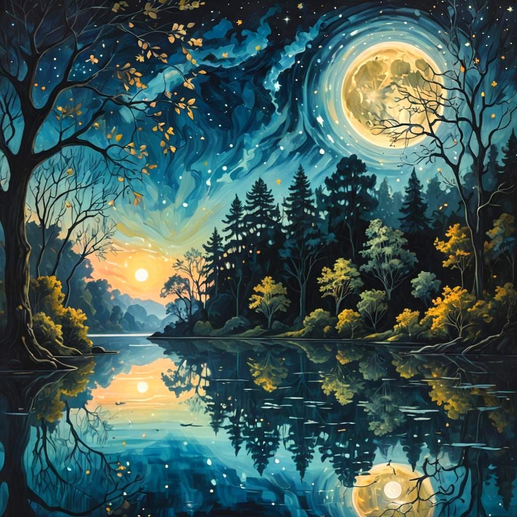 Ethereal Knights in White Satin: Digital Art