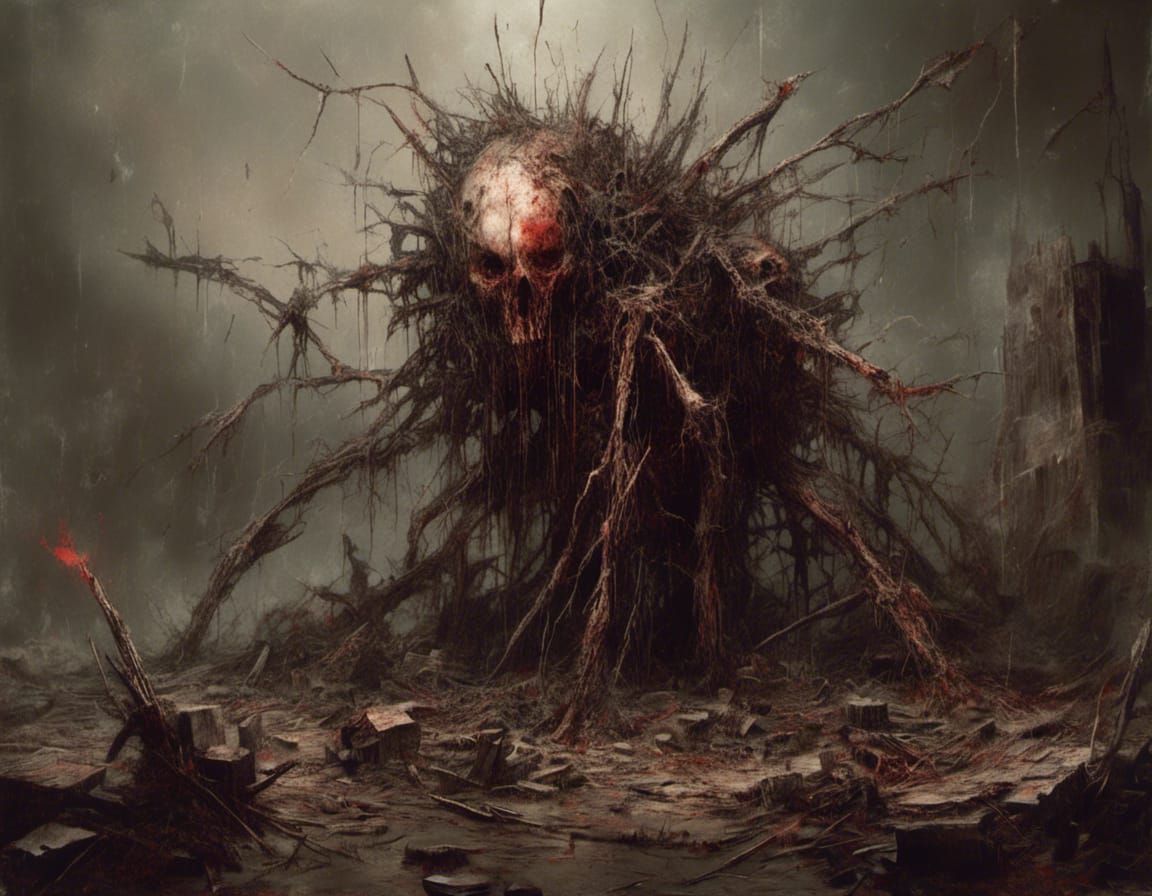 Cyborg's Nightmare: Macabre Destruction Unveiled