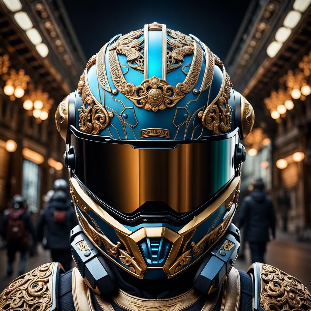 Helmets as Art: AI-Generated Conceptual Designs