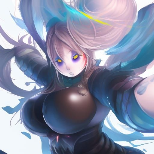 Detailed Hyperrealistic Image of a Woman's Torso