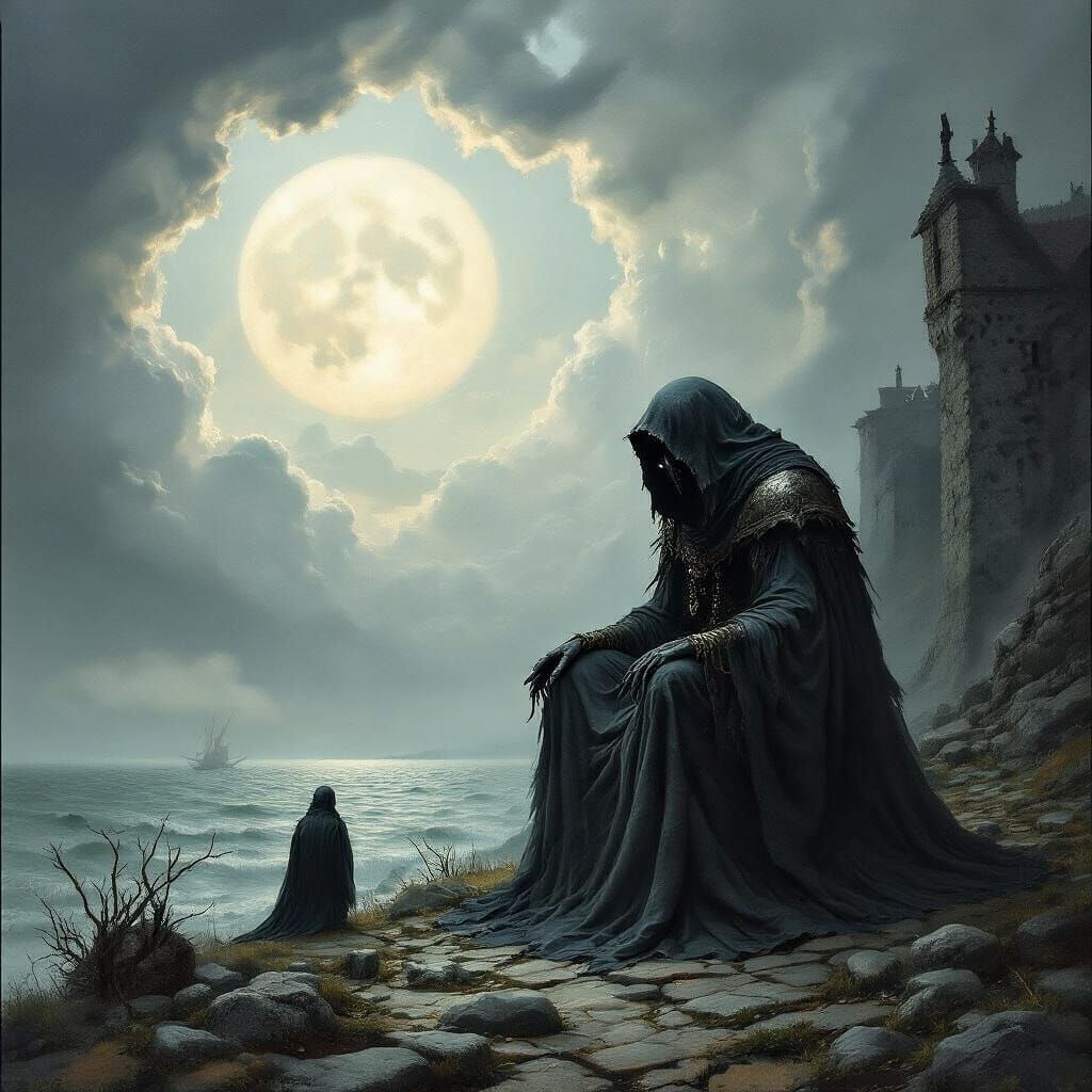 Grimdark Art Style Portrait