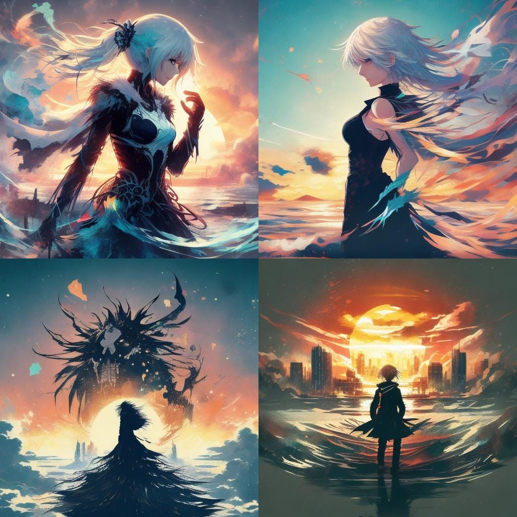 Anime Girl Illustration