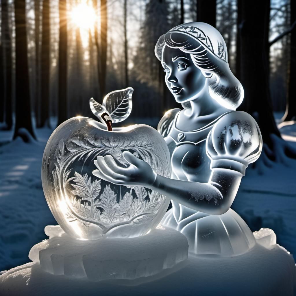 snow white and the ice apple