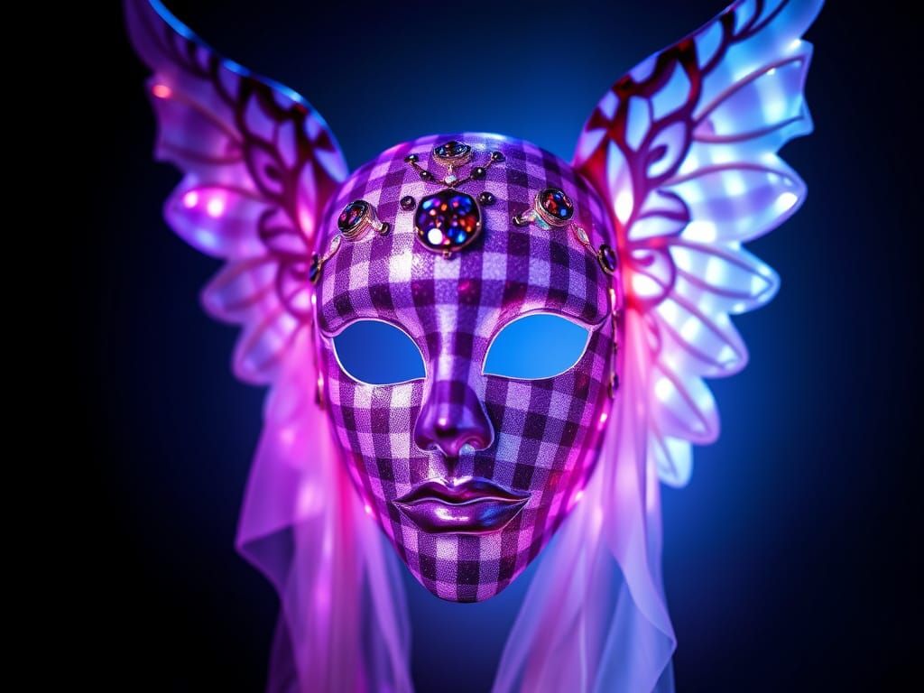 Living Gingham Angel