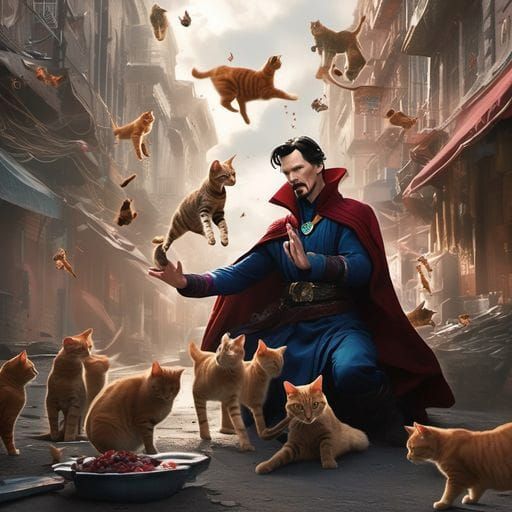 Doctor Strange AI Generated Image