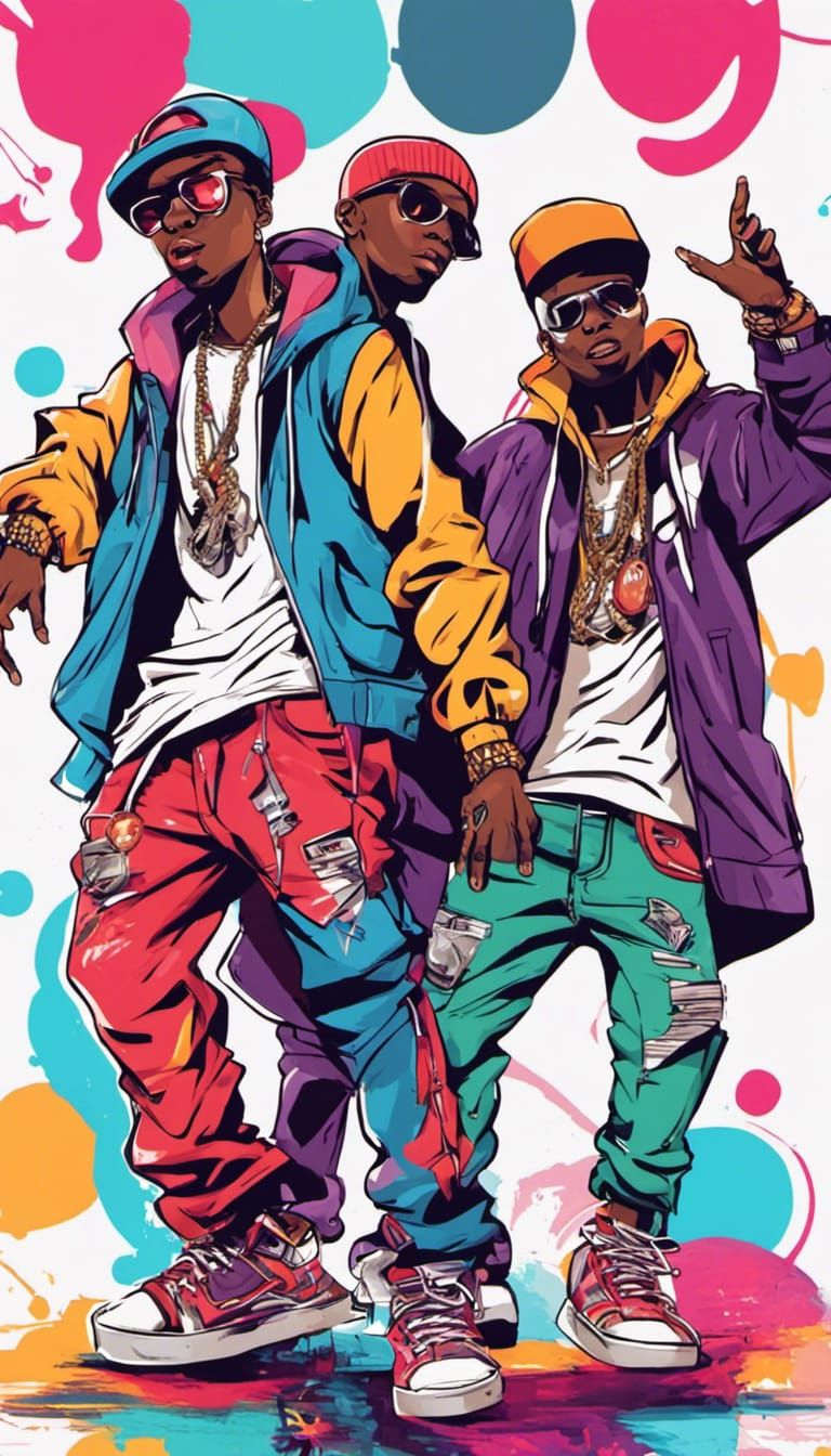 Vibrant Hip-Hop Dance Performance on Urban Street