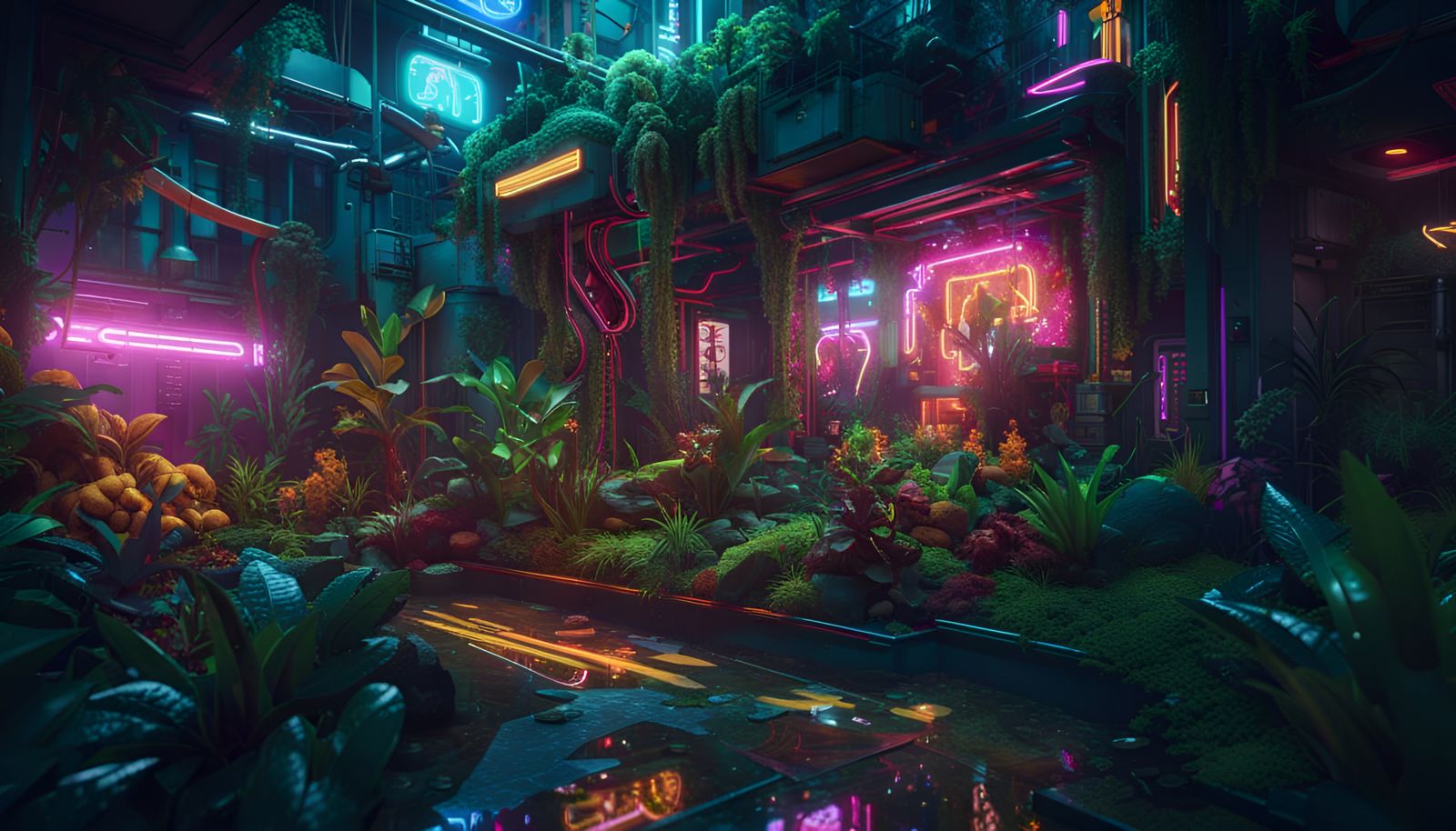 The Neon City Jungle