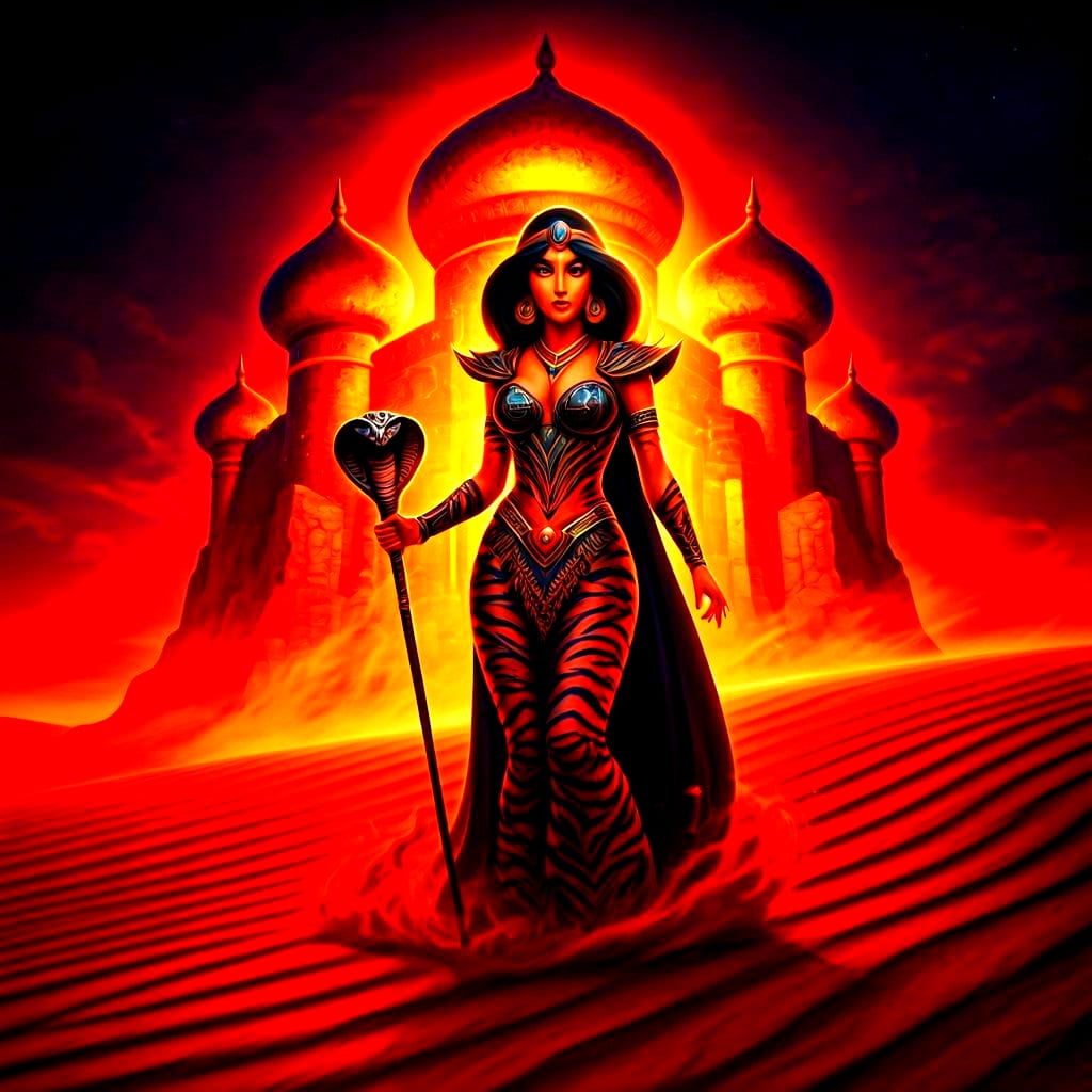 Jasmine Supervillain Form