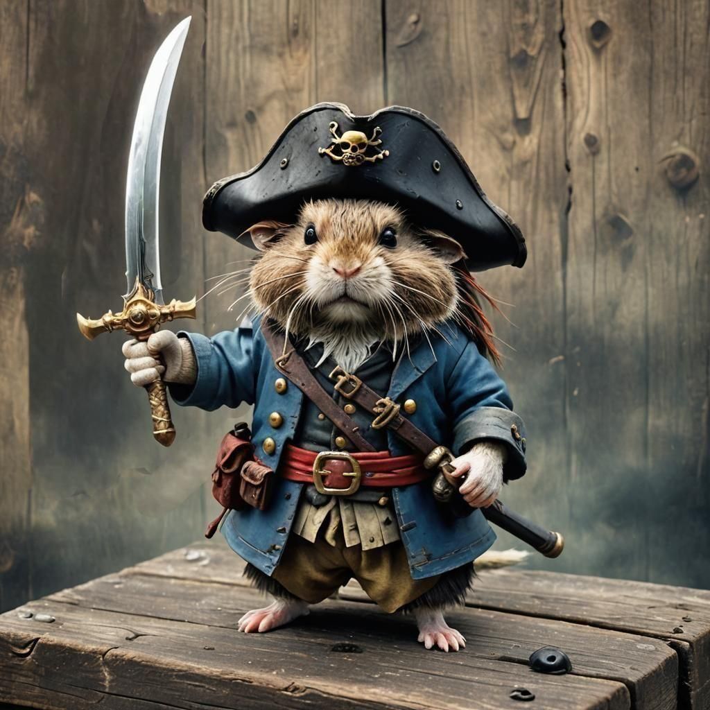 Hamster Kombat: A Tough Pirate's Life