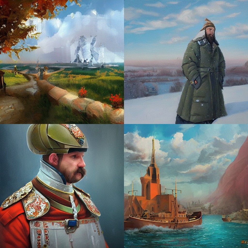 Dramatic Portrait in Classic Style