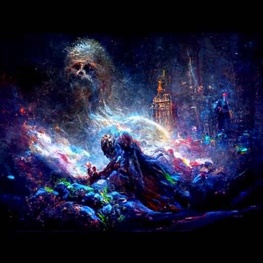 Ethereal City of Demons: A Hyperdetailed Fantasy