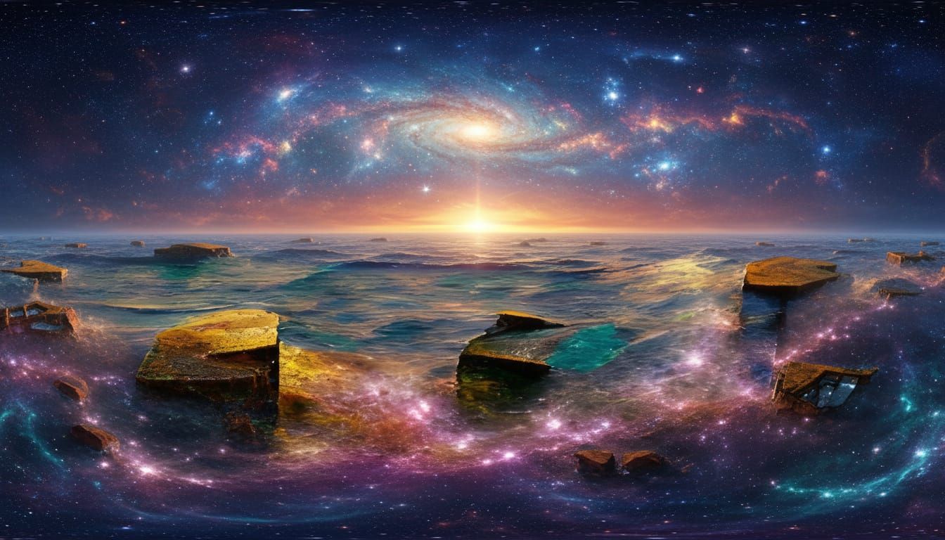 Cosmic Landscape at the Edge of Time and Space