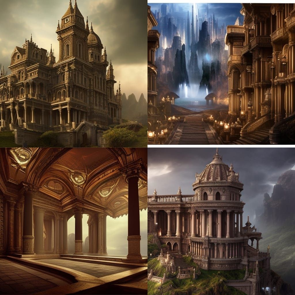 Epic Avalon Digital Matte Painting