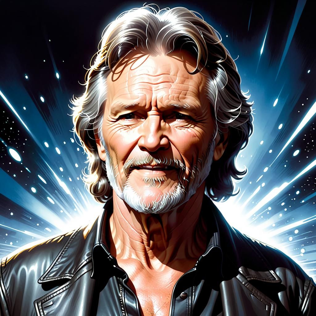 Hyperrealistic Portrait in Comic Book Art Style