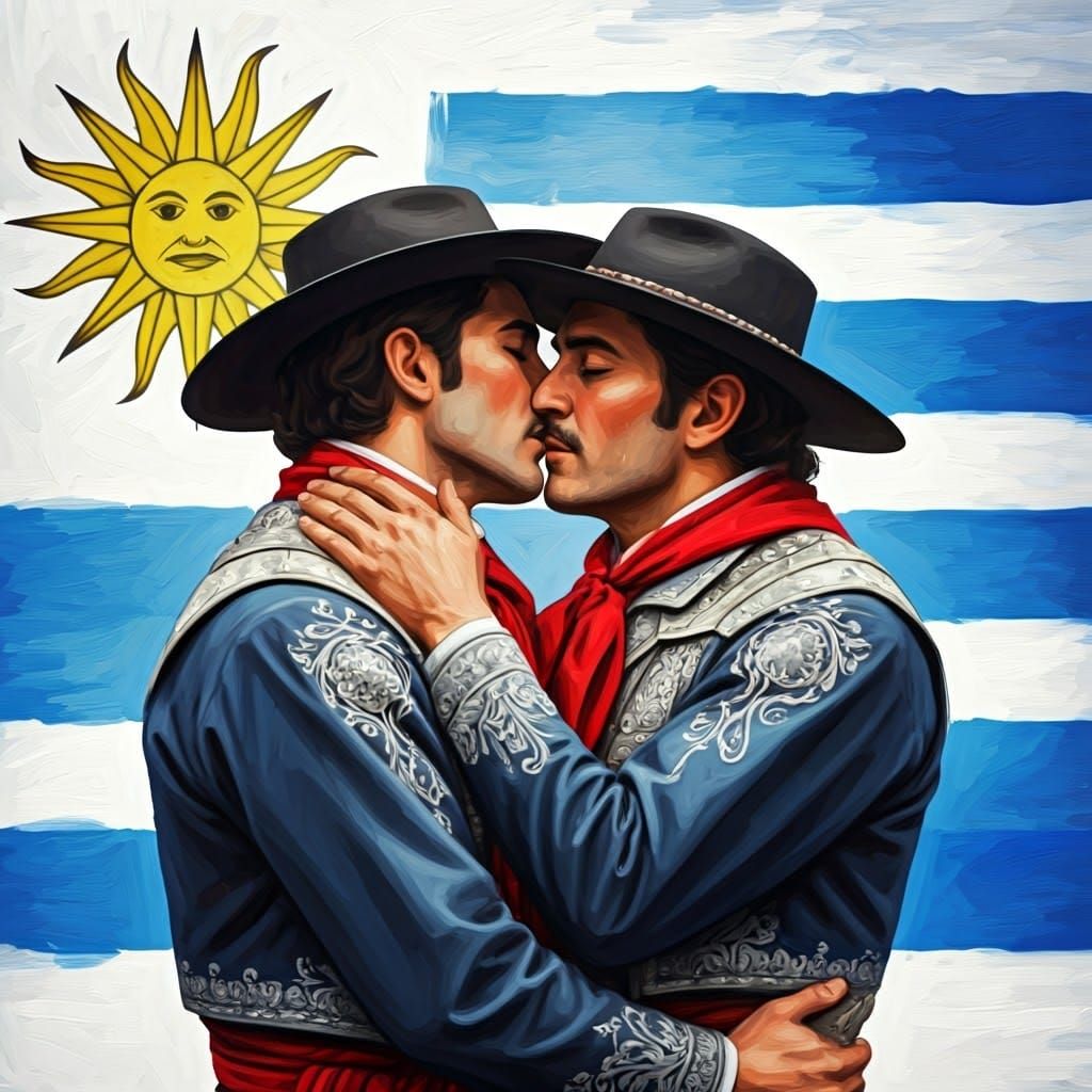 el amor es amor: A couple from Uruguay