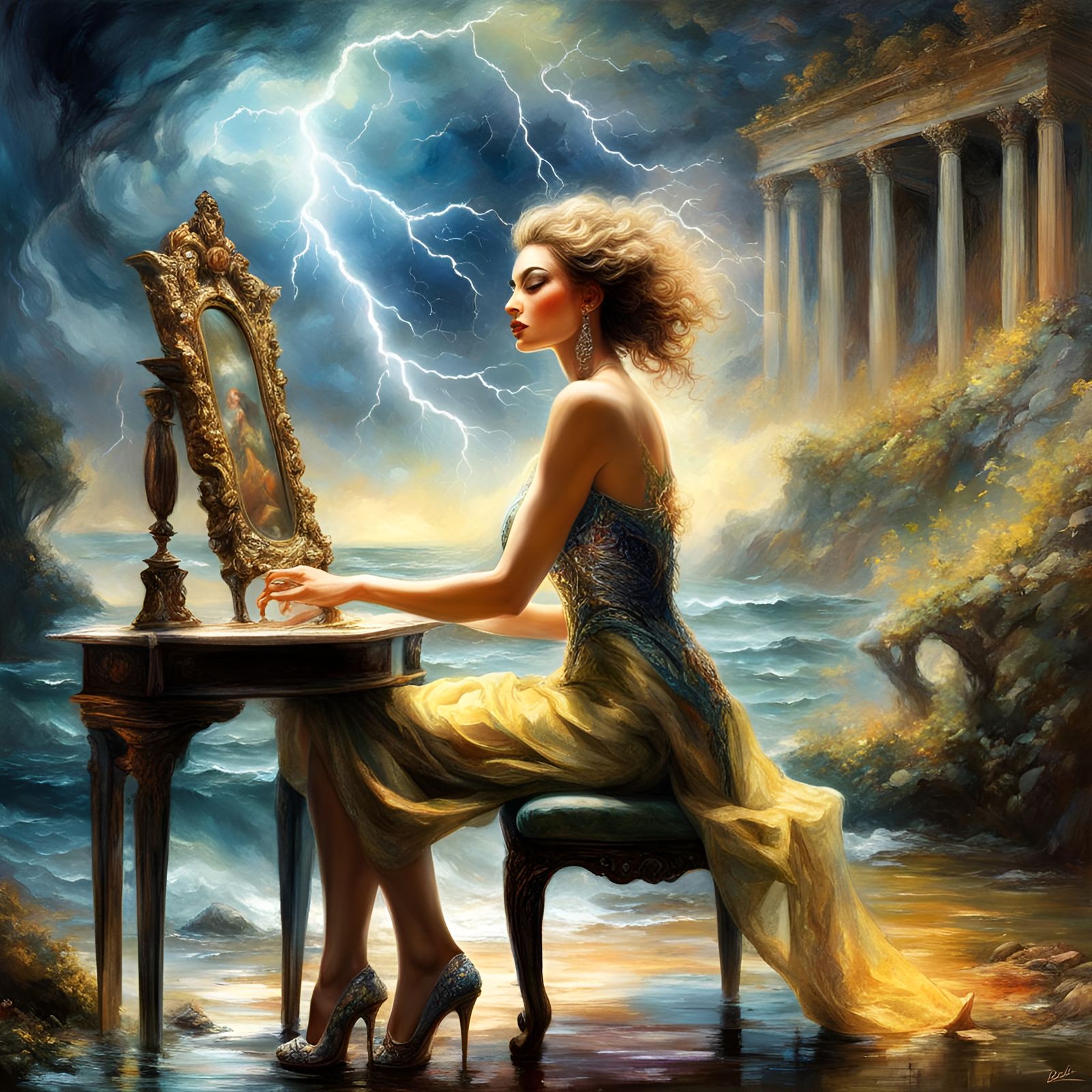 Dreaming of Bigger Things: 3D Atmospheric Art