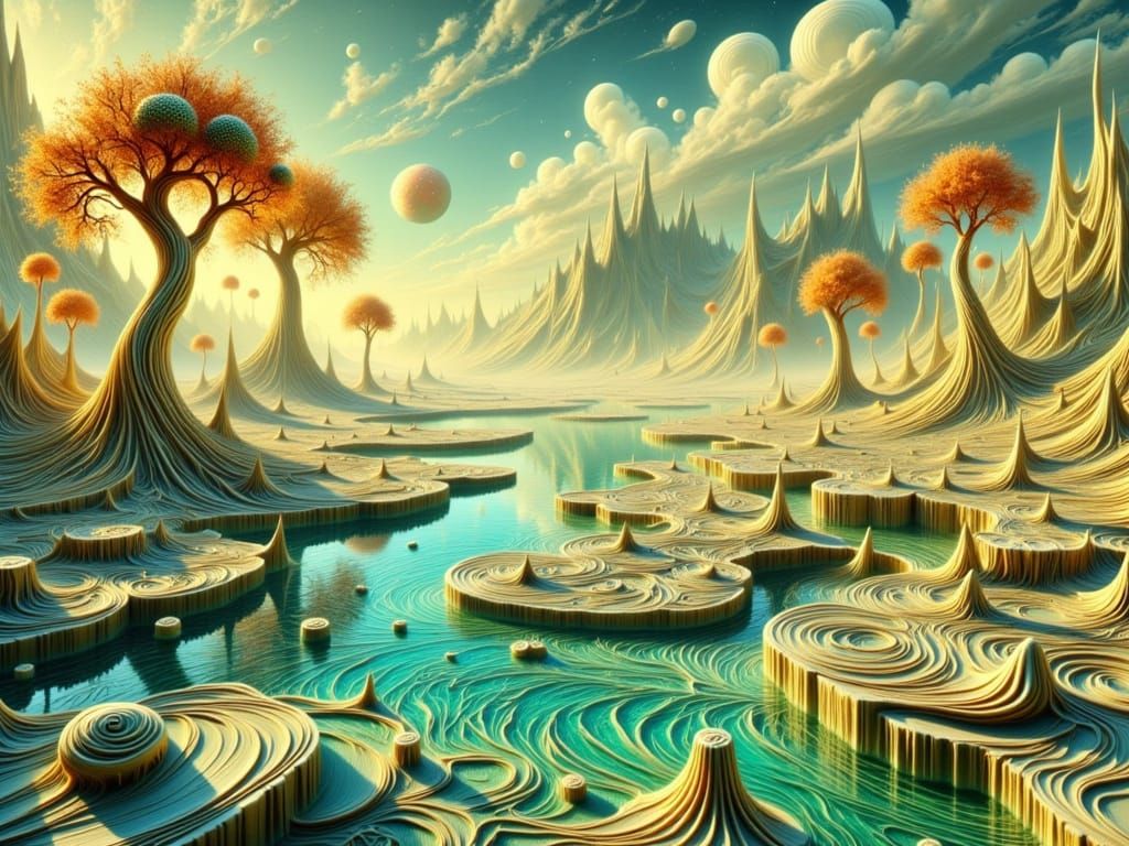 Slender World-Zentangled: weirdness