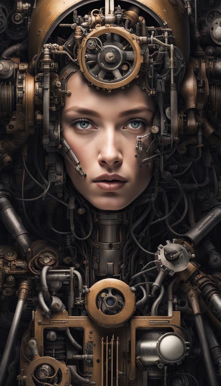 Ngaahi: Woman Integrated with Machine