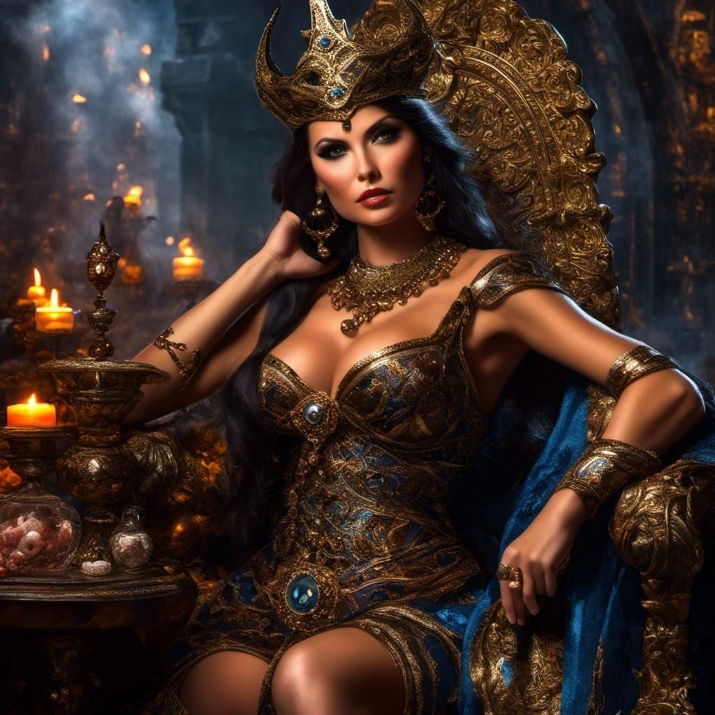 Sappī́r Paewr, The Sorceress of Ormhyll