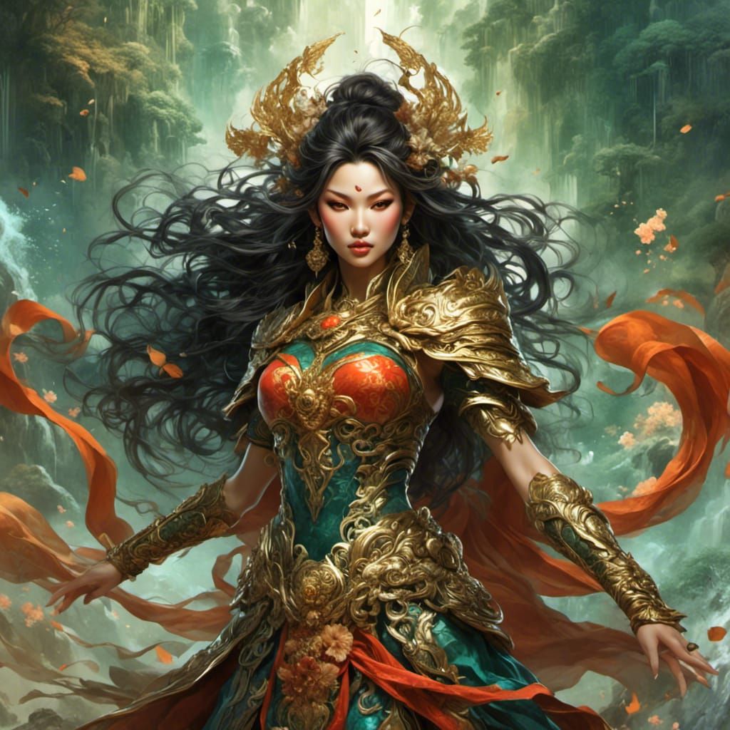 Vietnamese Super Heroine