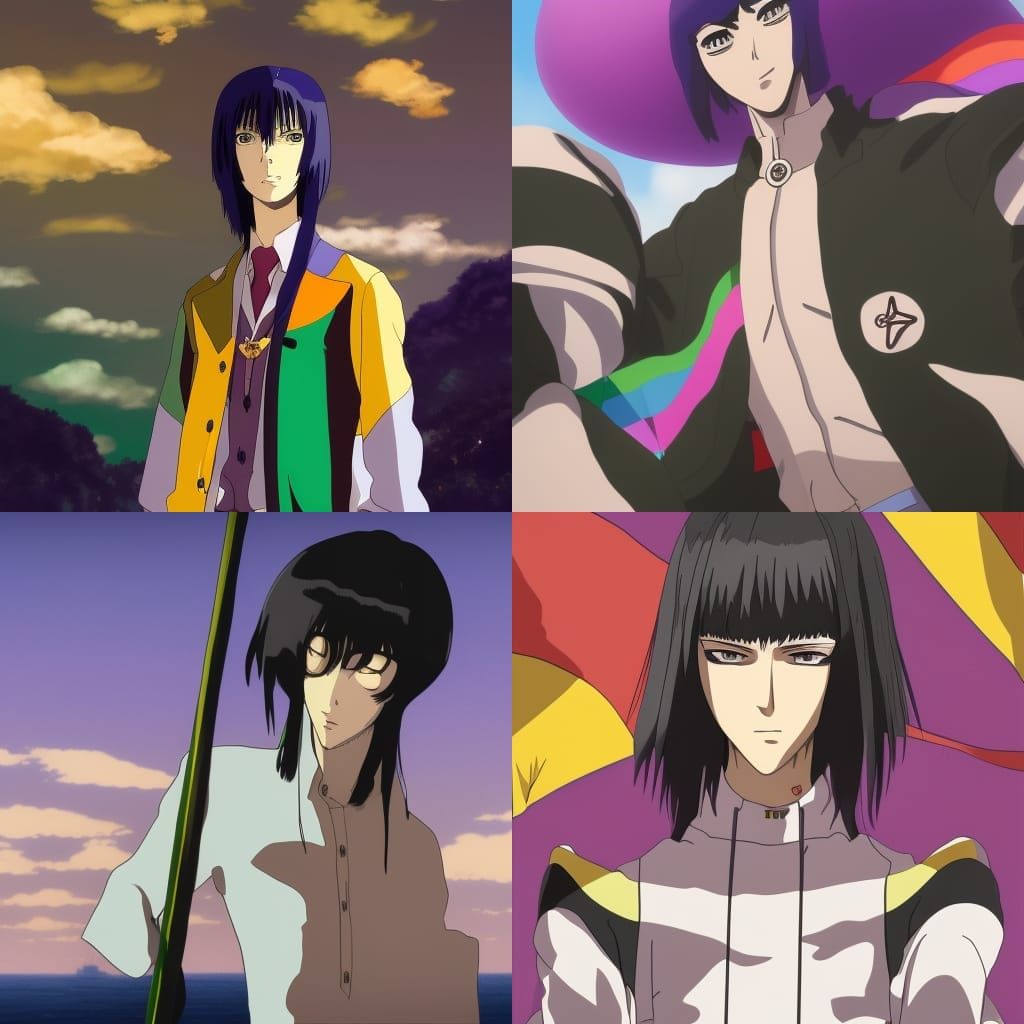 Bruno Bucciarati in Studio Ghibli Anime Style