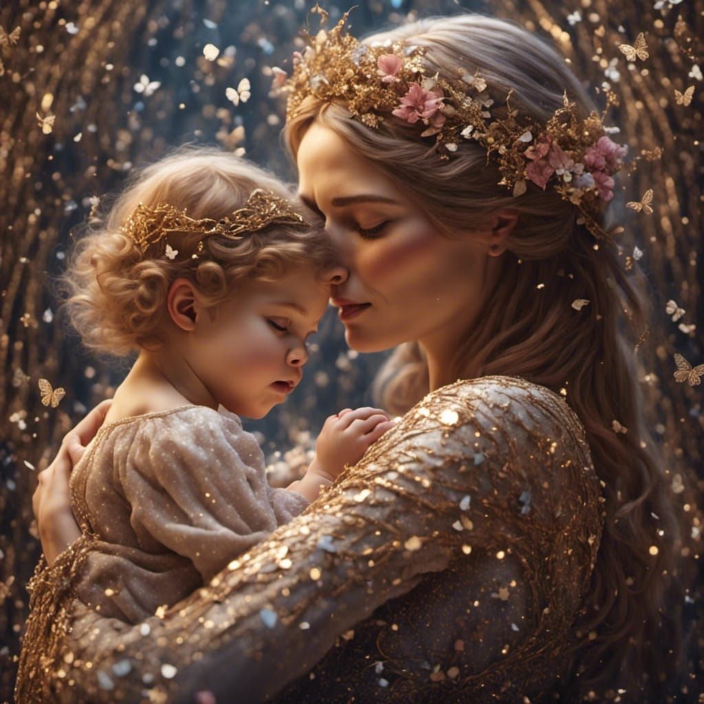 mother and baby bond