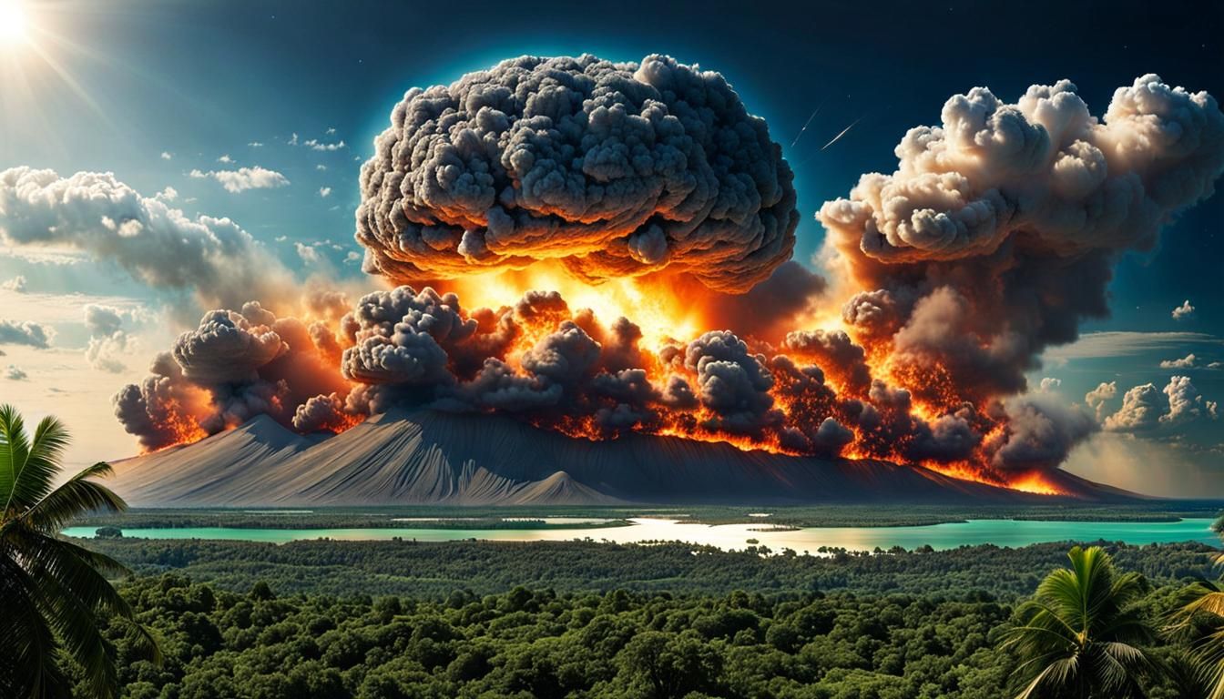 Giant Meteor Impact: Cretaceous Period Cataclysm