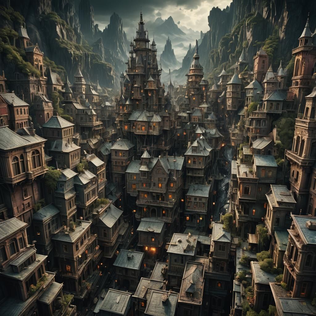 Dramatic Digital Matte Painting