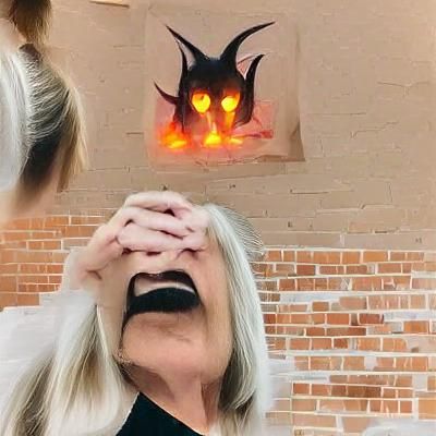 Empty Canvas Generated from Blank Prompt