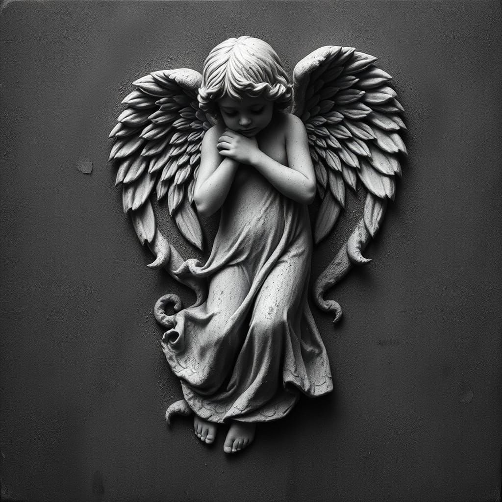 Forgotten Angel Dusts Off a Tombstone