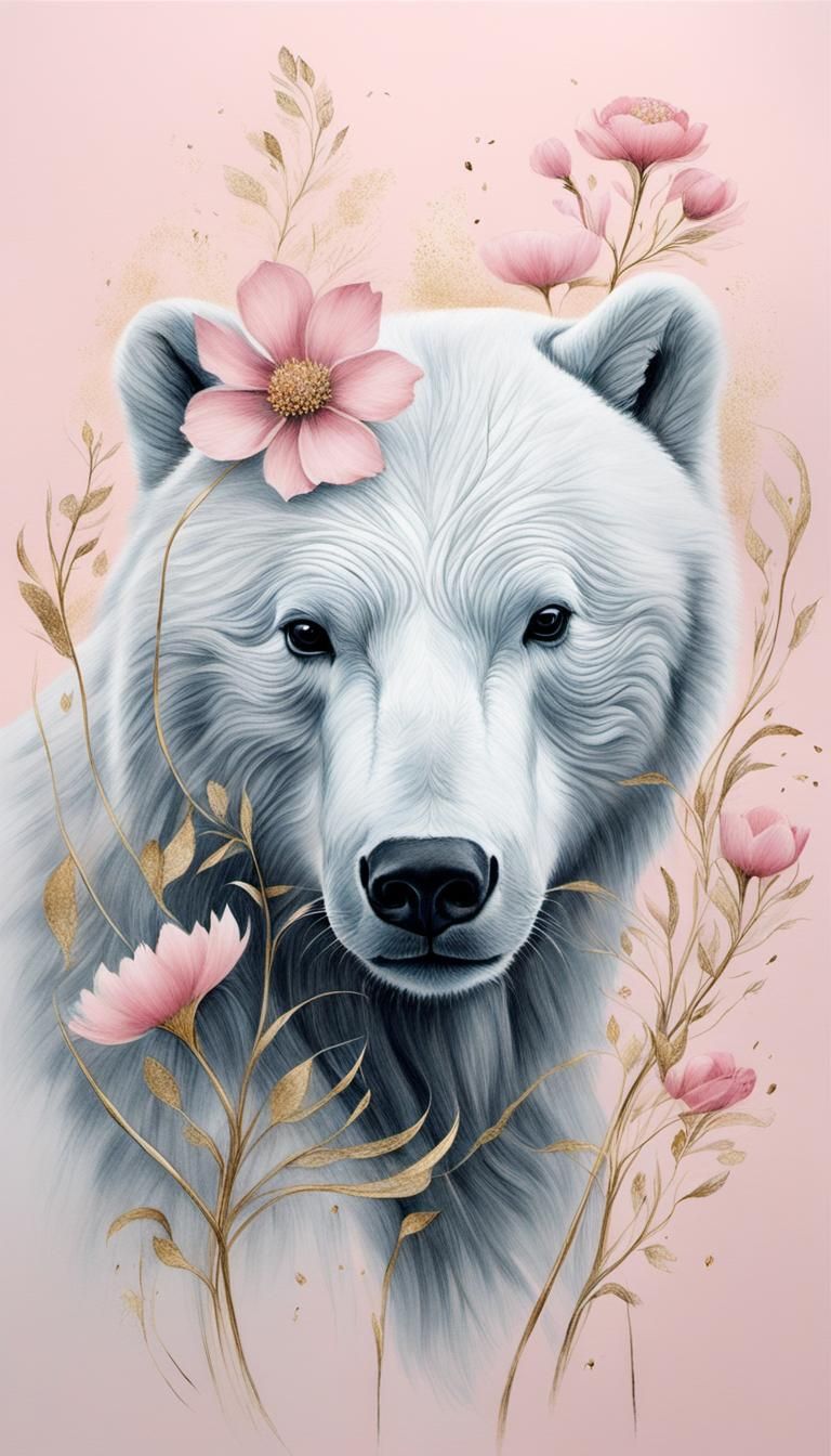 Minimalist Floral Art of Arctic and Antarctic