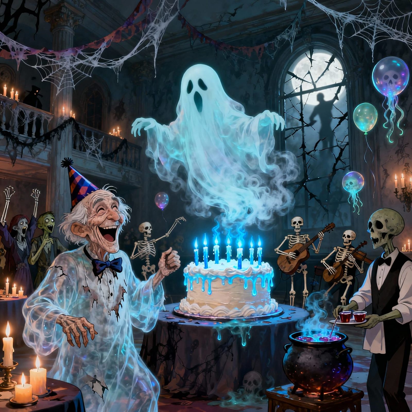 Ghostly 500th Birthday Bash in Haunted Mansion