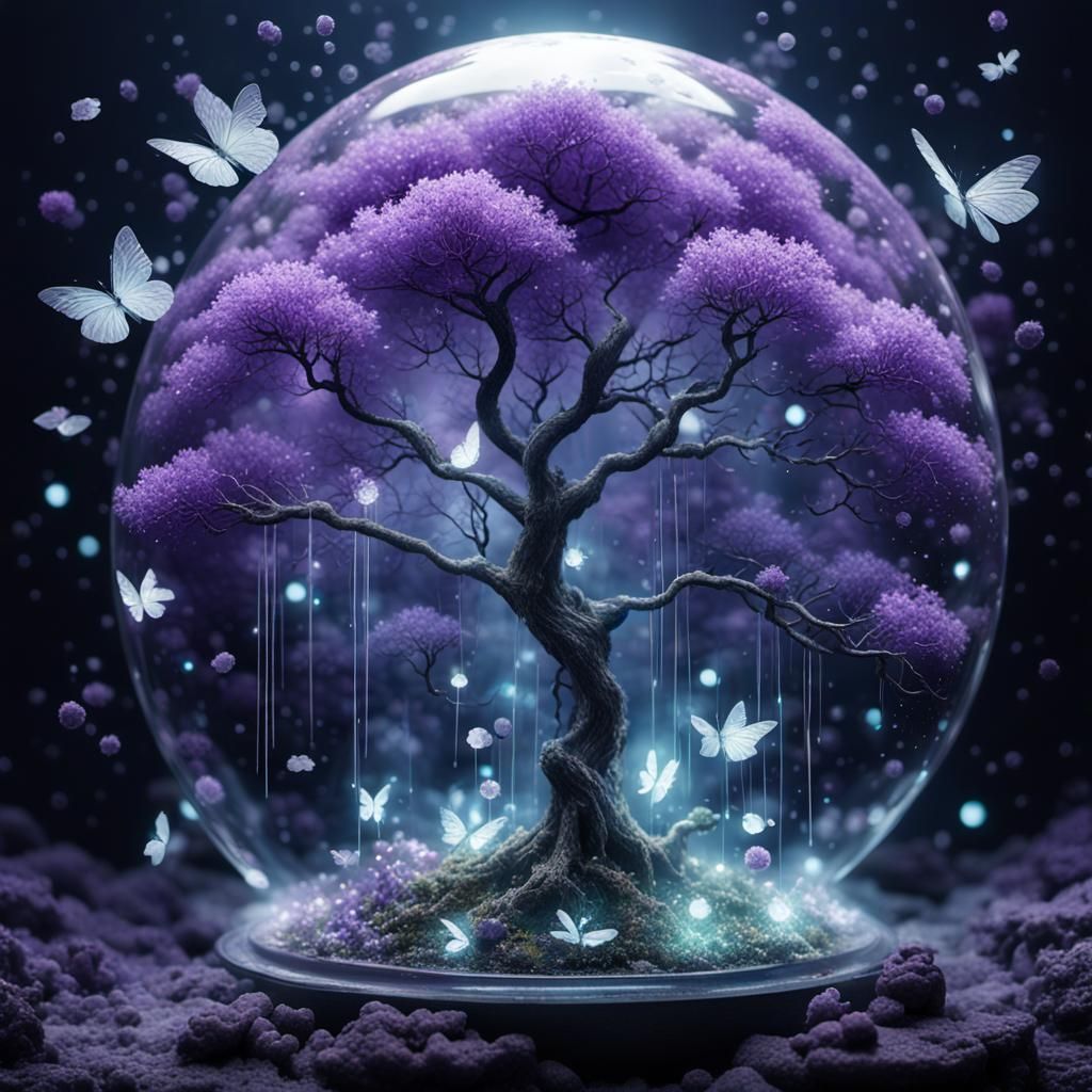 In a forest pitch-dark