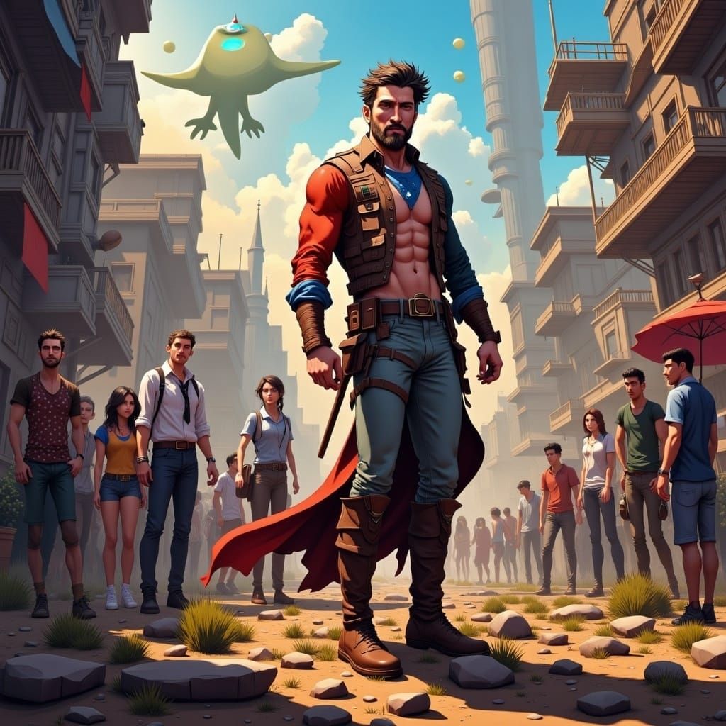 AI Generated Digital Drawing with LoRA Model