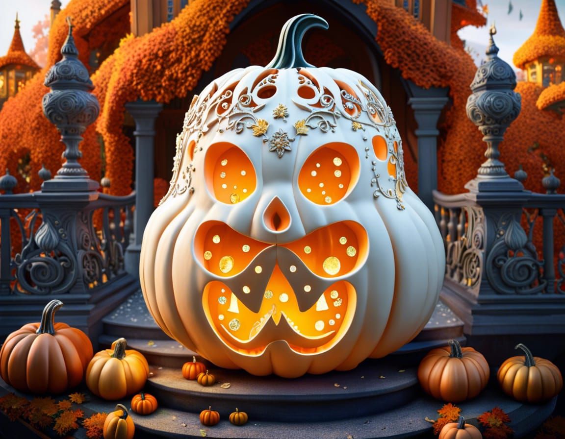 White Pumpkin for Angel babies in heaven...🤍