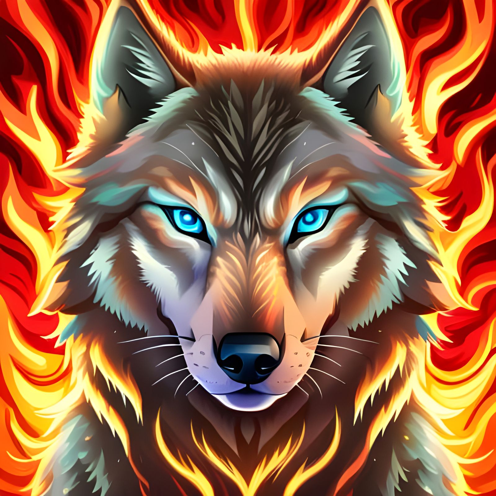 A Wolf on Fire II