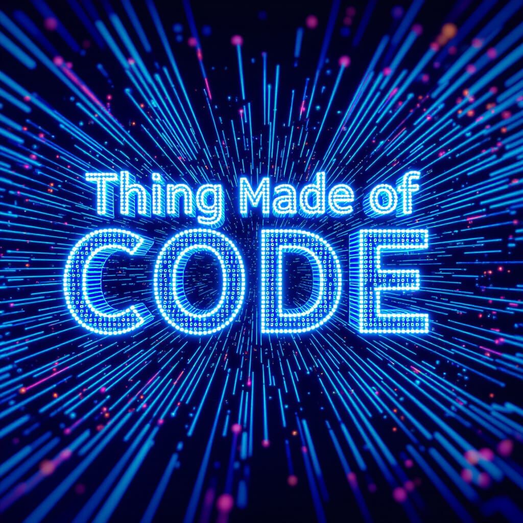 Abstract Digital Art: Thing Made of Code