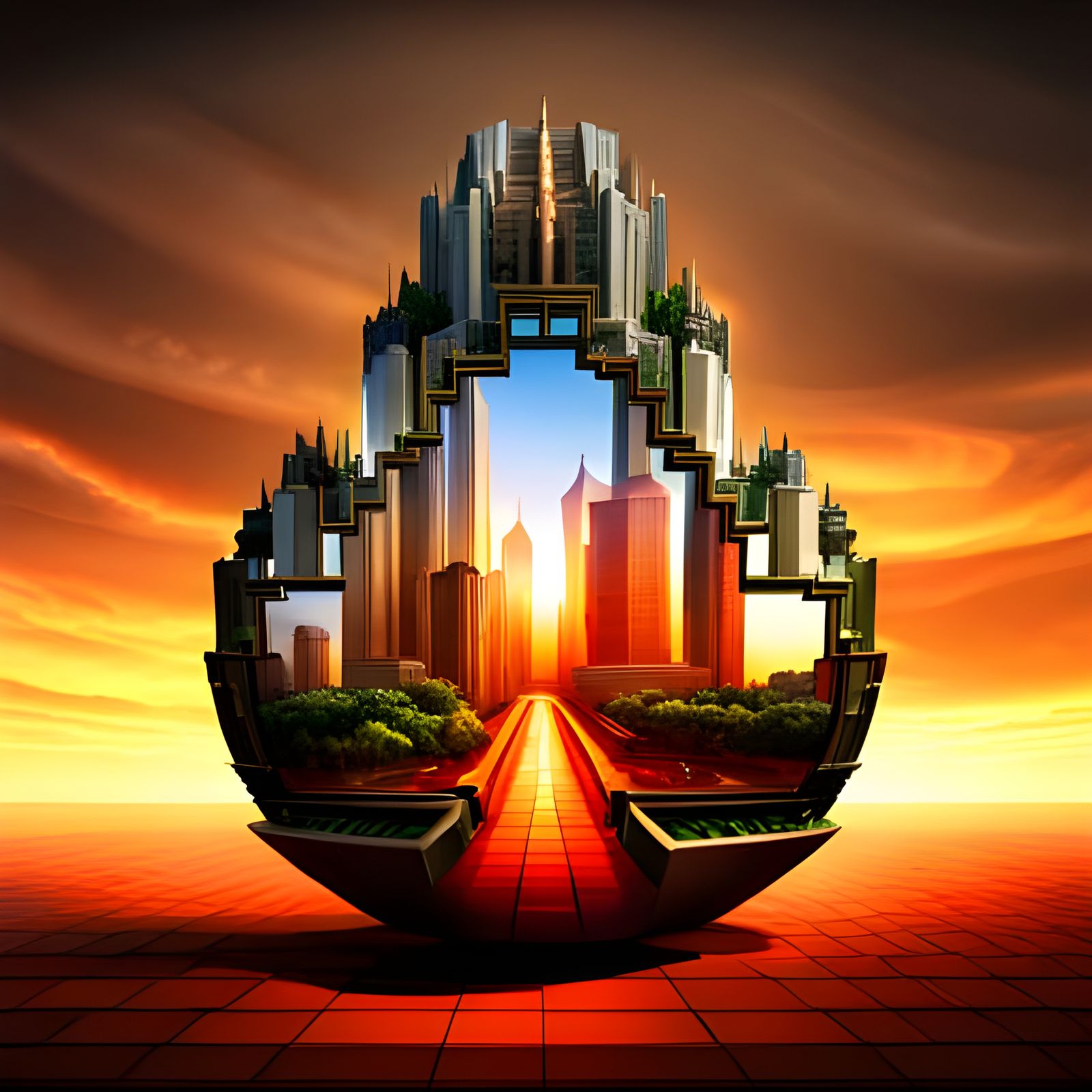 Steampunk Rabbit Machine with Easter Egg Design