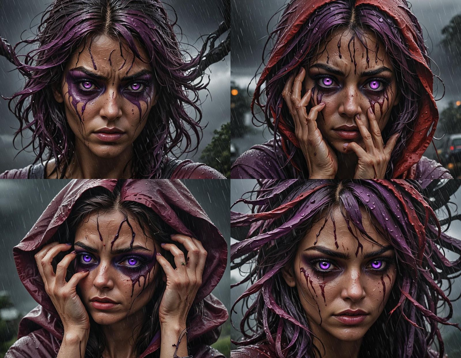 One-Eyed Cyclops in a Rainstorm