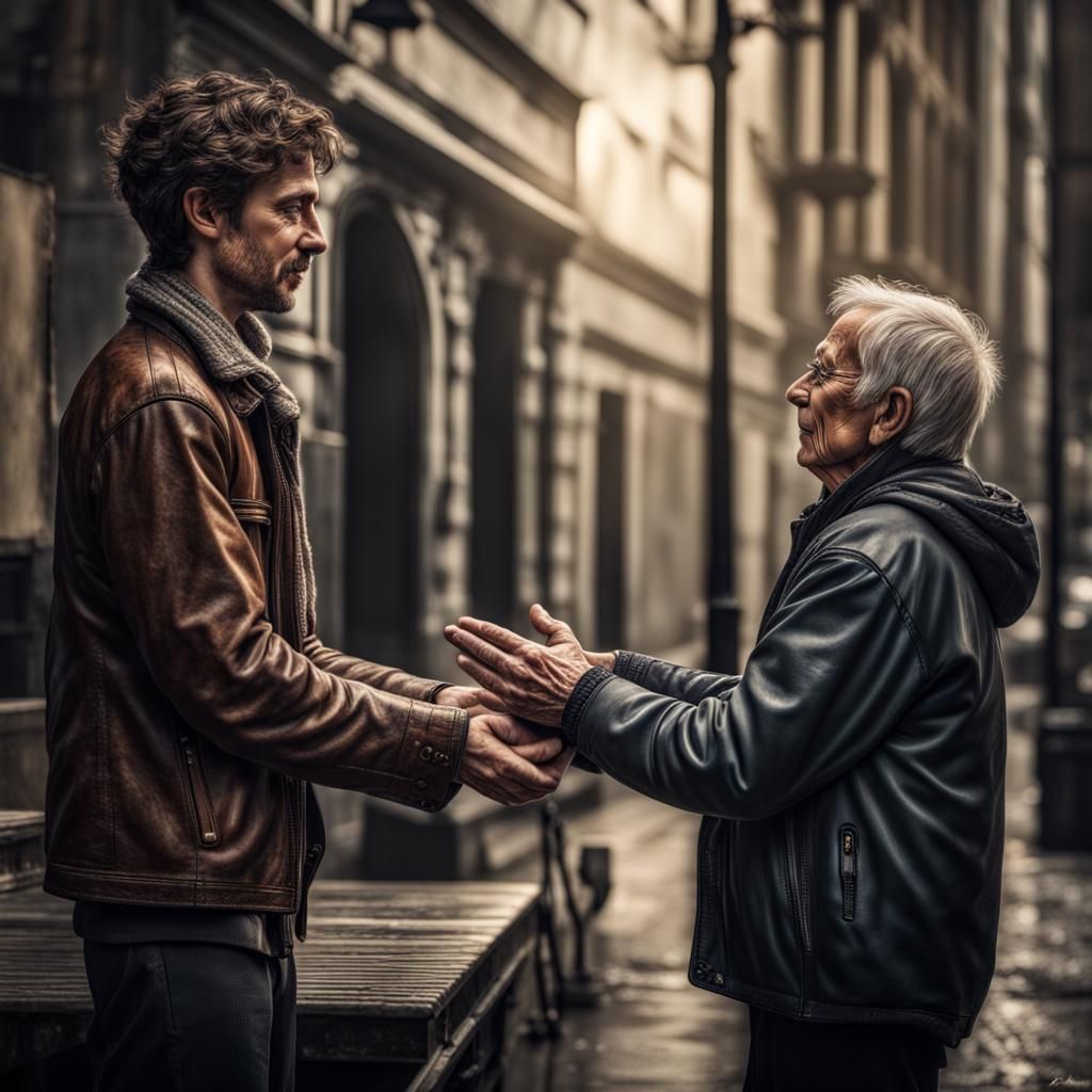 Hyperrealistic Image of Gratitude and Thanks